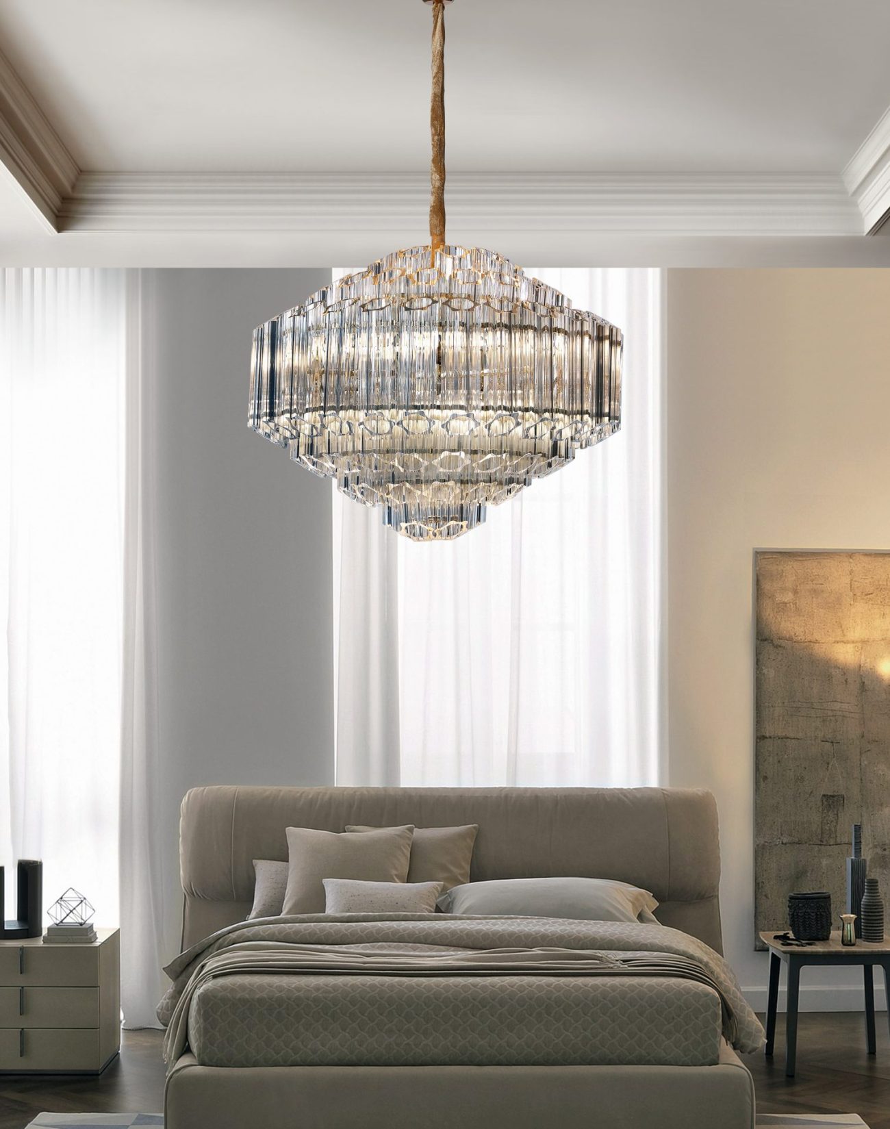LINE LUX ROUND CHANDELIER - Image 3