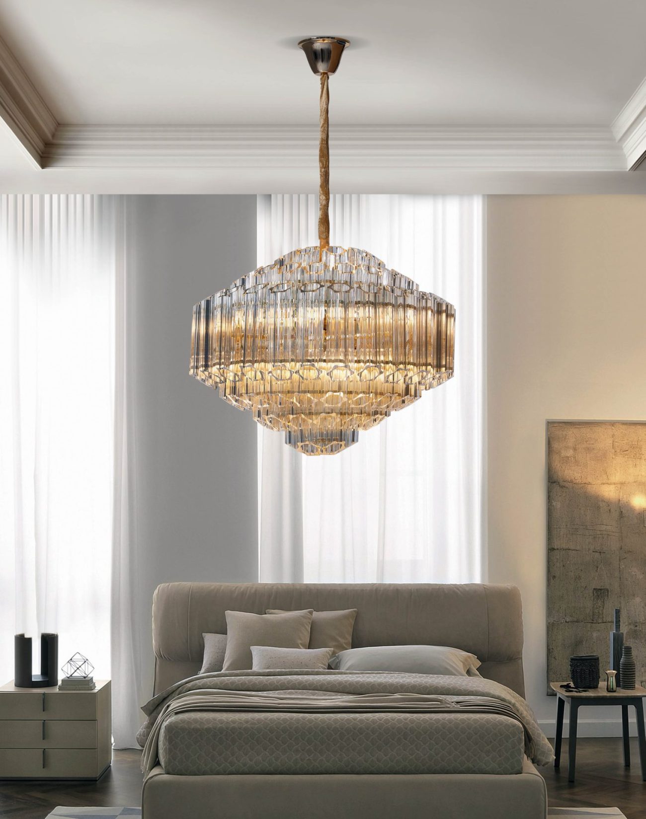 LINE LUX ROUND CHANDELIER - Image 4
