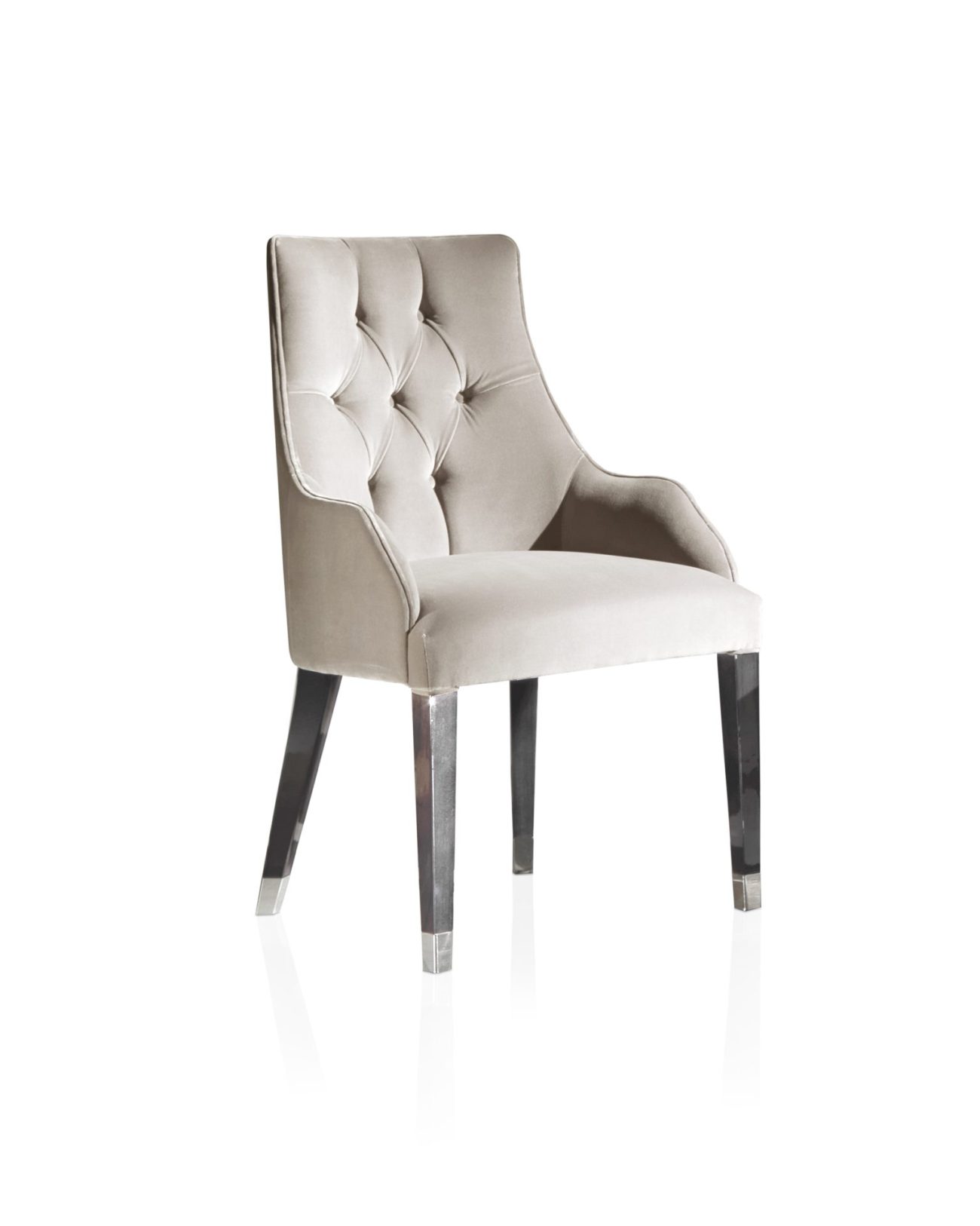 BYRON CAPITONNE CHAIR AND ARMCHAIR