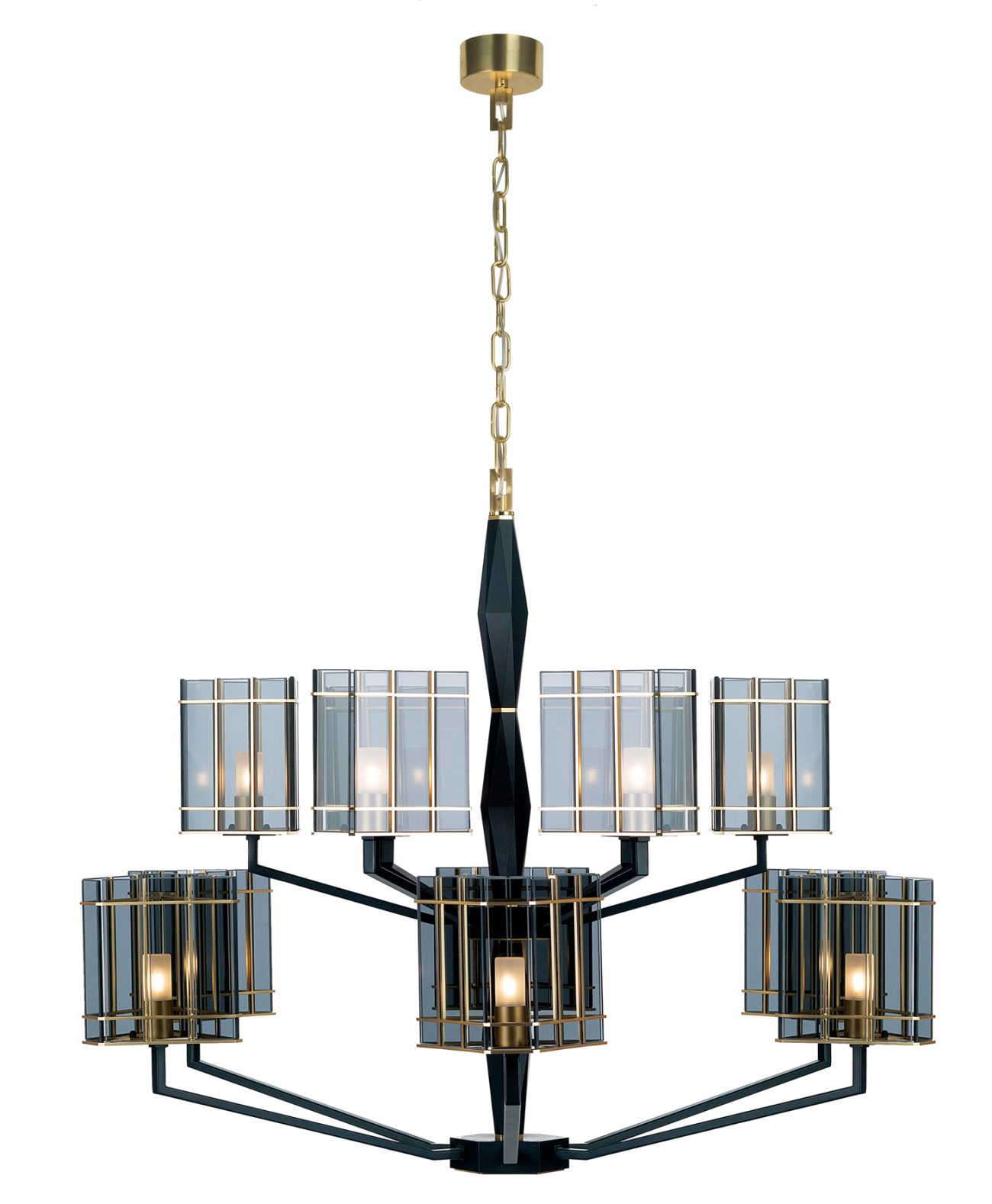 TOP GLASS CHANDELIER
