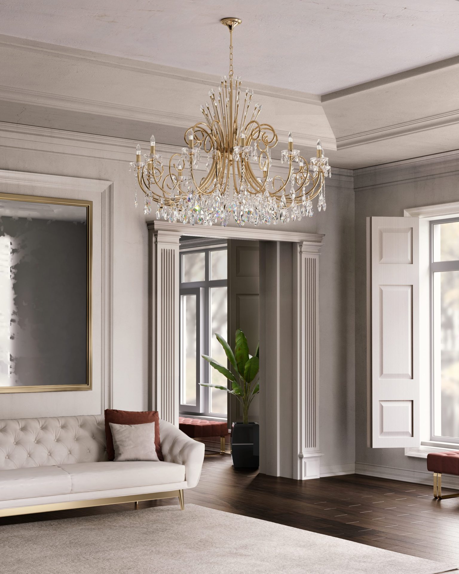 CASABLANCA CHANDELIER